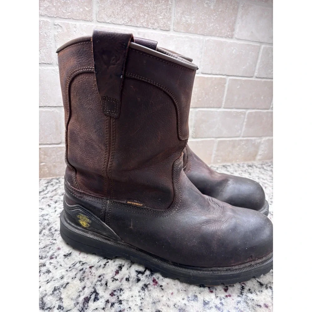 Herman Survivors Men's Power Waterproof Steel Toe Work Boots Size 12 Workwear